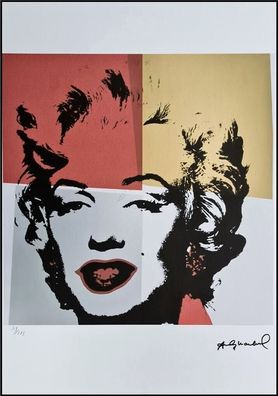 ANDY WARHOL * Marilyn Monroe * signed lithograph * limited # 59/125