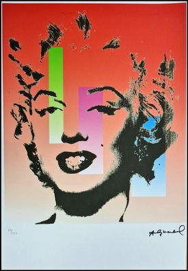 ANDY WARHOL * Marilyn Monroe * signed lithograph * limited # 69/125