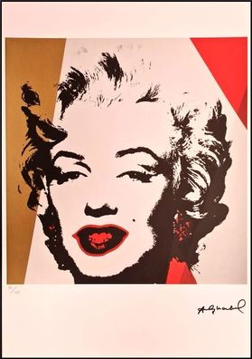 ANDY WARHOL * Marilyn Monroe * signed lithograph * limited # 72/125
