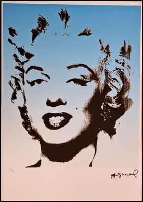 ANDY WARHOL * Marilyn Monroe * signed lithograph * limited # 78/125
