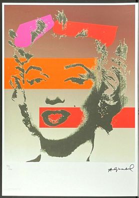ANDY WARHOL * Marilyn Monroe * signed lithograph * limited # 97/125