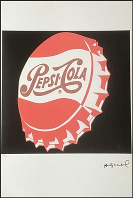 ANDY WARHOL * Pepsi Cola * signed lithograph * limited # 54/100