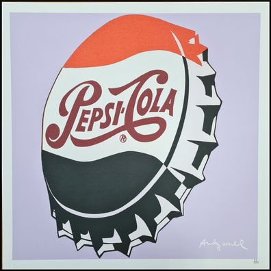 ANDY WARHOL * Pepsi-Cola * lithograph * 50x50 cm * limited # 52/500 CMOA signed