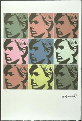 ANDY WARHOL * Self-Portrait * signed lithograph * limited # 20/100