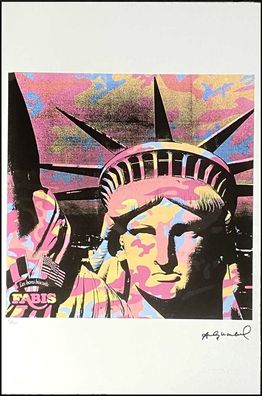 ANDY WARHOL * Statue of Liberty * signed lithograph * limited # 65/100
