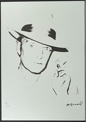 ANDY WARHOL * Truman Capote * signed lithograph * limited # 62/125