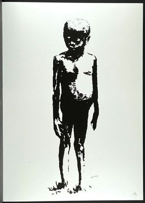 BANKSY * Barely Legal * 70x50 cm * Lithografie * limitiert # 18/150