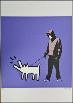 BANKSY * Choose your Weapon * 50x35 cm * Lithografie * limitiert # 12/60