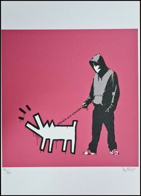 BANKSY * Choose your Weapon * 50x35 cm * Lithografie * limitiert # 36/60