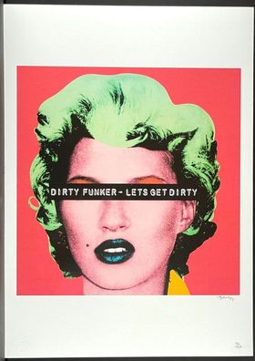 BANKSY * Dirty Funker- Let's get. * 70x50 cm * Lithografie * limitiert # 111/150