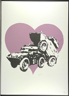 BANKSY * Everytime I Make Love... * 70x50 cm * Lithografie * limitiert # 81/150