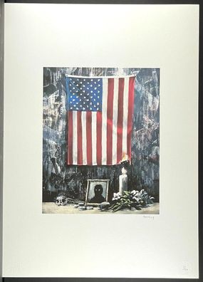 BANKSY * No Racism * 70x50 cm * Lithografie * limitiert # 15/150 (Gr. 70 cm x 50 cm)