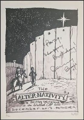 BANKSY * The Alternativity * 50x35 cm * Lithografie * limitiert # 6/60