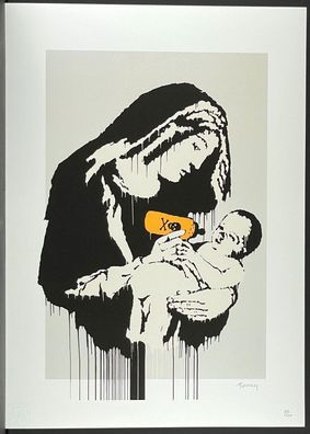 BANKSY * Toxic Mary * 70x50 cm * Lithografie * limitiert # 80/150 (Gr. 70 cm x 50 cm)