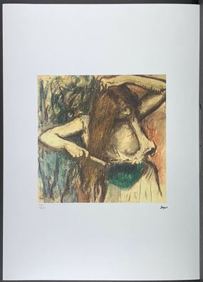 EDGAR DEGAS * 50 x 70 cm * signed lithograph * limited # 220/300