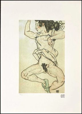 EGON Schiele * 50 x 70 cm * signed lithograph * limited # 14/200 (Gr. 50 cm x 70 cm)