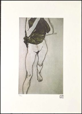 EGON Schiele * 50 x 70 cm * signed lithograph * limited # 20/200 (Gr. 50 cm x 70 cm)