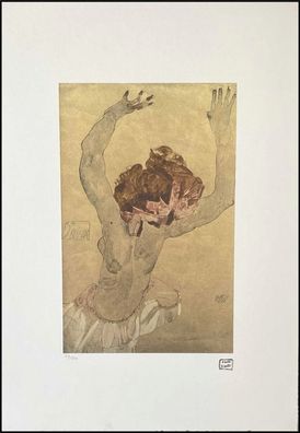 EGON Schiele * 50 x 70 cm * signed lithograph * limited # 74/200 (Gr. 50 cm x 70 cm)