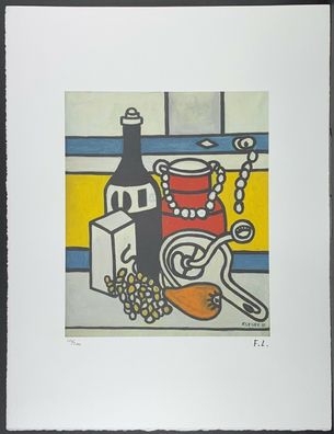 Fernand LÉGER * 50 x 70 cm * signed lithograph * limited # 120/300