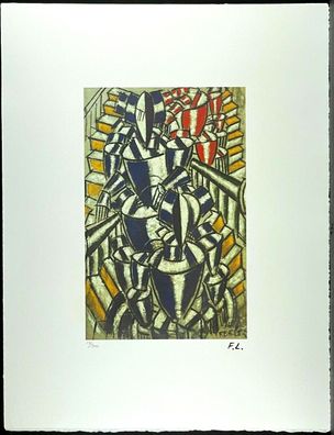 Fernand LÉGER * 50 x 70 cm * signed lithograph * limited # 13/300