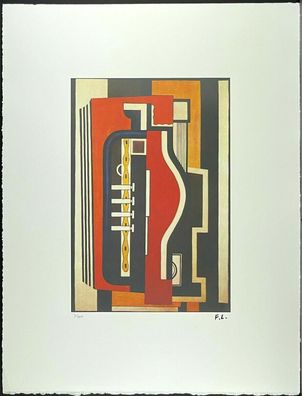 Fernand LÉGER * 50 x 70 cm * signed lithograph * limited # 3/300