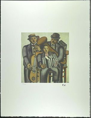 Fernand LÉGER * 50 x 70 cm * signed lithograph * limited # 84/300