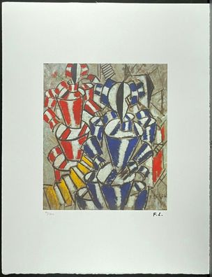 Fernand LÉGER * 50 x 70 cm * signed lithograph * limited # 93/300