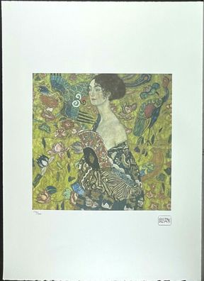 GUSTAV KLIMT * 50 x 70 cm * signed lithograph * limited # 150/200