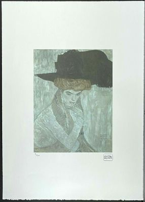 GUSTAV KLIMT * 50 x 70 cm * signed lithograph * limited # 91/200