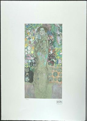 GUSTAV KLIMT * 50 x 70 cm * signed lithograph * limited # 96/200