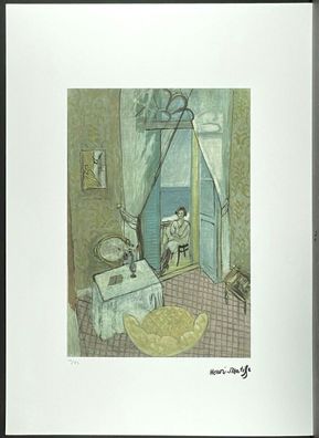 HENRI Matisse * 50 x 70 cm * signed lithograph * limited # 10/75