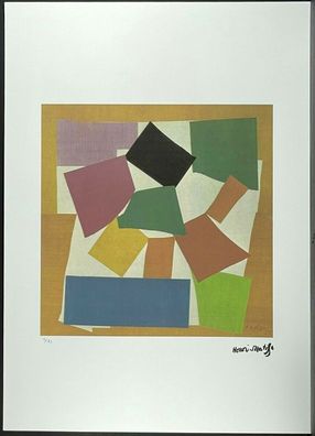 HENRI Matisse * 50 x 70 cm * signed lithograph * limited # 12/75