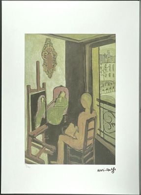HENRI Matisse * 50 x 70 cm * signed lithograph * limited # 15/75