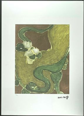 HENRI Matisse * 50 x 70 cm * signed lithograph * limited # 19/75