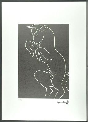 HENRI Matisse * 50 x 70 cm * signed lithograph * limited # 26/75