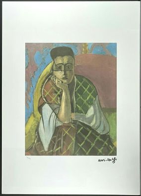 HENRI Matisse * 50 x 70 cm * signed lithograph * limited # 28/75