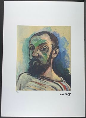 HENRI Matisse * 50 x 70 cm * signed lithograph * limited # 30/75