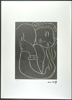 HENRI Matisse * 50 x 70 cm * signed lithograph * limited # 34/75
