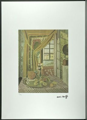 HENRI Matisse * 50 x 70 cm * signed lithograph * limited # 61/75