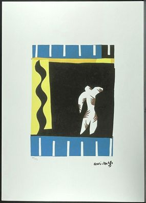 HENRI Matisse * 50 x 70 cm * signed lithograph * limited # 64/75