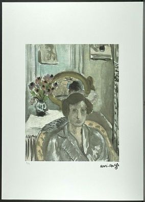 HENRI Matisse * 50 x 70 cm * signed lithograph * limited # 8/75