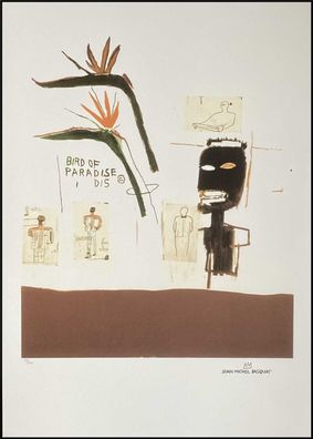 JEAN-MICHEL Basquiat * Bird of P...* 70x50 cm * Lithografie * limitiert # 96/100
