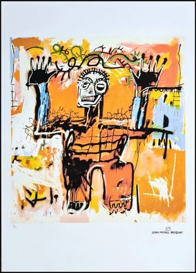 JEAN-MICHEL Basquiat * Black King... * 70x50 cm * Lithografie * limitiert # 30/100