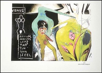 JEAN-MICHEL Basquiat * Ex-Ringeye * 70x50 cm * Lithografie * limitiert # 56/100