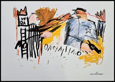 JEAN-MICHEL Basquiat * Untitled * 70x50 cm * Lithografie * limitiert # 12/100