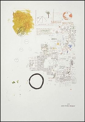 JEAN-MICHEL Basquiat * Untitled * 70x50 cm * Lithografie * limitiert # 13/100