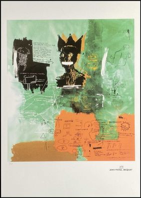 JEAN-MICHEL Basquiat * Untitled * 70x50 cm * Lithografie * limitiert # 15/100