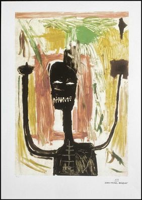 JEAN-MICHEL Basquiat * Untitled * 70x50 cm * Lithografie * limitiert # 16/100