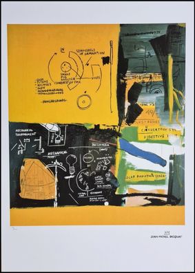 JEAN-MICHEL Basquiat * Untitled * 70x50 cm * Lithografie * limitiert # 19/100