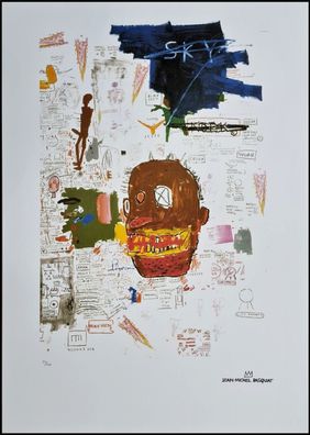 JEAN-MICHEL Basquiat * Untitled * 70x50 cm * Lithografie * limitiert # 20/100